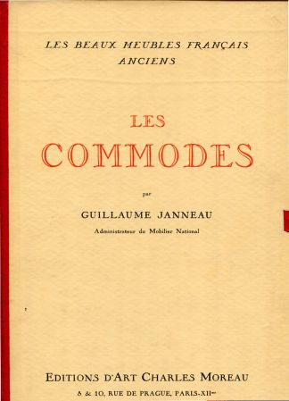 Les beaux meubles français anciens.