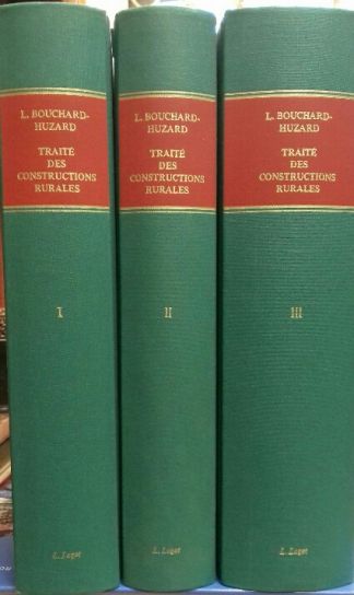 Traité des constructions rurales et de leur disposition.